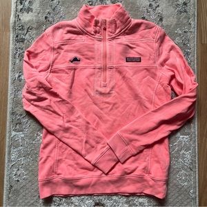 Like New • Vineyard Vines Martha’s Vineyard Quarter Zip (XS) Neon Pink